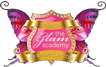 The glam academy crest