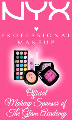 NYX Cosmetics The Glam Fairy Sponsor logo