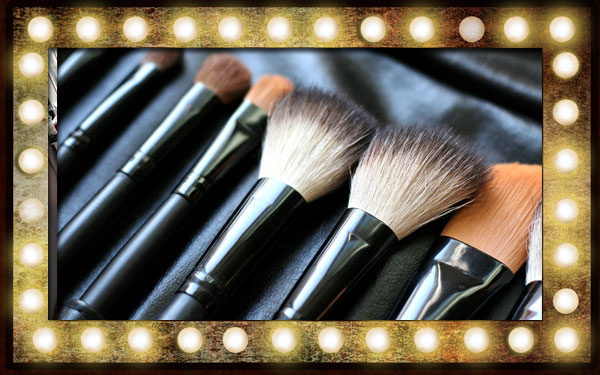 Professional Wedding Hair and Make Up Brushes